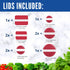 Replacement Lids for Pyrex Containers (1) 1-Cup (2) 2-Cup (2) 4-Cup (1) 7-Cup (2) 3-Cup (1) 6-Cup Round Rectangle (Red)...