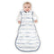 Amazing Baby Cotton Muslin Sleeping Sack, for Baby Boy or Girl, Wearable Blanket with 2-Way Zipper, Watercolor Stripes, Denim, Large (12-18 Month)...