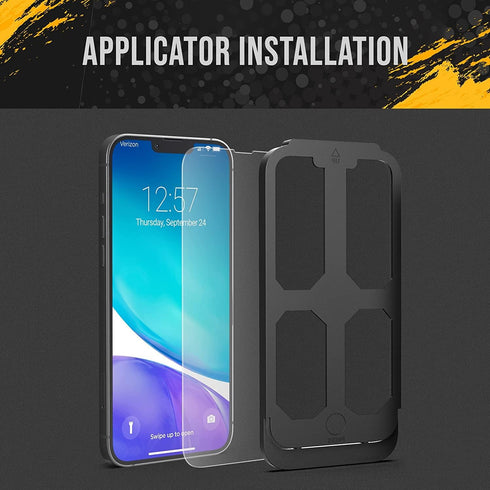 magglass (2 Pack) Compatible with iPhone 14/13 Tempered Glass Screen Protector, Anti Bubble UHD Full Coverage Display Guard (Case Compatible)...