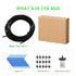 39 FT Solar Drip Irrigation Kit System, Garden Watering System?3W 3000mAh Larger Capacity?Auto Easy DIY Watering Device, Automatic Outdoor/Indoor ...
