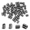 MroMax 50Pcs M3 x 4mm Flat Set Screw, 304 Stainless Steel Internal Hex Allen Head Drive Cup Point Set Screws Silver Socket Grub Screws for Towel R...
