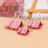 Pink Binder Clips Paper Clamps, Assorted Sizes Set (Small, Medium, Large) for Office School and Home Supplies...