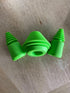 Green Piece® three Silicone Green Cleaning plugs + stoppers Preserver Cap Airtight Bottle Plug Odor Proofing Glass, Plastic and Silicon Pieces...