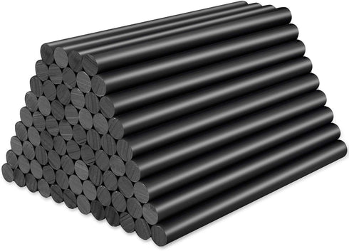 ENPOINT 72 Pack Black Hot Glue Sticks Bulk, 0.27x4" Mini Hot Glue Sticks for Car Dent Repair Handmade DIY Art Craft Home Office Project Craftwork ...