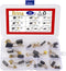 20Pcs Electric Motor Carbon Brushes 10 Different Sizes for Replacement Repair Power Tool Part...