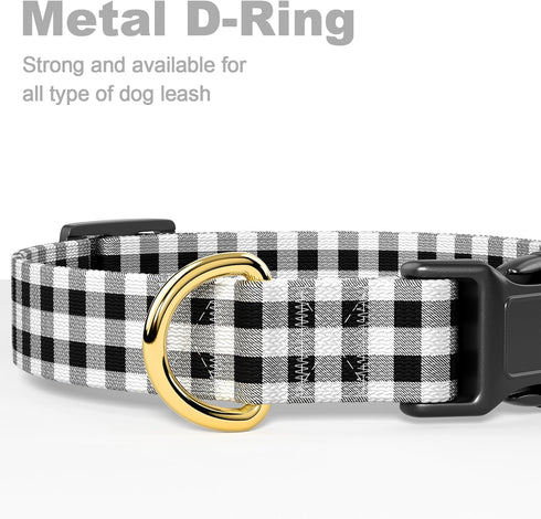 Dog Collar, Adjustable Dog Collars for Medium Dogs, Cute Puppy Collar for Boy and Girl Female Dogs, Soft Heavy Duty Pet Collar with Quick Release ...