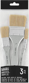 Liquitex BASICS Large Scale Brush Set, Natural Hair, Set of 3...