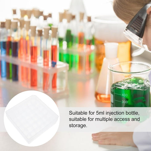 ULTECHNOVO Boxes Box Glass Case Essential Oils Holder Cryogenic Holder Case Plastic Vial Box Vial Freezer Box Injection Vial Box Labs Storage Case...