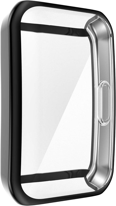 Screen Protector Case Compatible with Huawei Honor Band 6,Ultra-Thin Soft TPU Plated Bumper Case Full Cover Protective Shell Smartwatch Accessorie...
