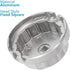 64.5mm Oil Filter Wrench Compatible with Toyota Camry RAV4 4Runner Tacoma Lexus Oil Filter Removal Tool, 14 Flutes 4 Slots for 2.0L-5.7L Engine, 3...