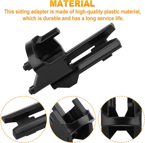 Vinyl Siding Adaptor Tip for Dewalt Roofing Nailer Cordless 20v DCN45RNB, DCN45RND1, DCN45RN -2 Pack...