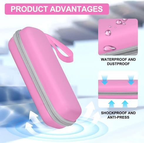 Toothbrush Travel Case for Oral B/Oral-B Pro 1000 1500 5000 7000 7500 6000 9600/ Phlips Sonicare 4100 5100 1100 6100 5300 Electric Toothbrush, Por...