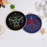 Louise Maelys 3 Set Tarot Embroidery Kits for Beginners with Moon Butterfly dragonfly and moth pattern,Adults Starter Cross Stitch Kit DIY Needlep...