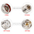 XRDS -RF N Male to UHF Female Adapter N Connector to PL-259 SO-239 Coax RF Coaxial Cable Connectors Pack of 5 (NOT for TV)...