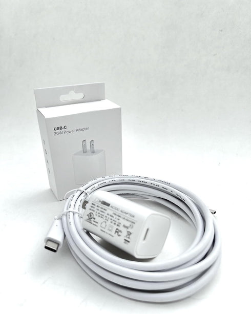 OMNIHIL Wall Charger+USB-C-to-USB-C Cable Compatible with Energizer MAX 30,000mAh Power Bank Model: UE30068......