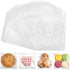 300PCS Cookie Bags Self Adhesive Clear Plastic Cellophane Treat Bags for Candy Pastry Packaging Christmas Party Favor Gift Giving (White Polka Dot...