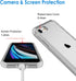 JETech Case for iPhone SE 3/2 (2022/2020 Edition), iPhone 8 and iPhone 7, 4.7-Inch, Non-Yellowing Shockproof Phone Bumper Cover, Anti-Scratch Clea...