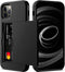 Nvollnoe for iPhone 12 Case,iPhone 12 Pro Case with Card Holder Heavy Duty Protective Dual Layer Shockproof Hidden Card Slot Slim Wallet Case for ...