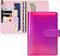 Toplive A6 Refillable Notebook Binder PU Leather 6 Ring Budget Binder Organizer for A6 Filler Paper, Loose Leaf Personal Planner Binder Cover, Las...