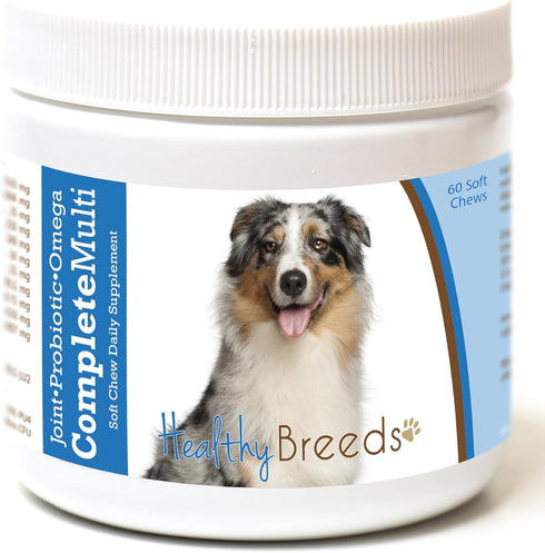 Healthy Breeds Australian Shepherd All in One Multivitamin Soft Chew 60 Count...