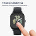 kwmobile Protective Film Compatible with Huami Amazfit GTS 3 Screen Protector - 2x Smart Watch Protector Anti-Fingerprint...