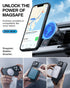 Strong Magnetic for iPhone 13 Pro Case, Compatible with MagSafe, Military-Grade Protection, Yellowing Resistant, Scratch-Resistant Back, Magnetic ...