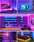 LED Lights for TV Led Backlight, 13.1ft USB RGB TV Led Light Strip for 40-65 inch TV Behind Lighting Color Changing Led TV Lights with Remote Musi...