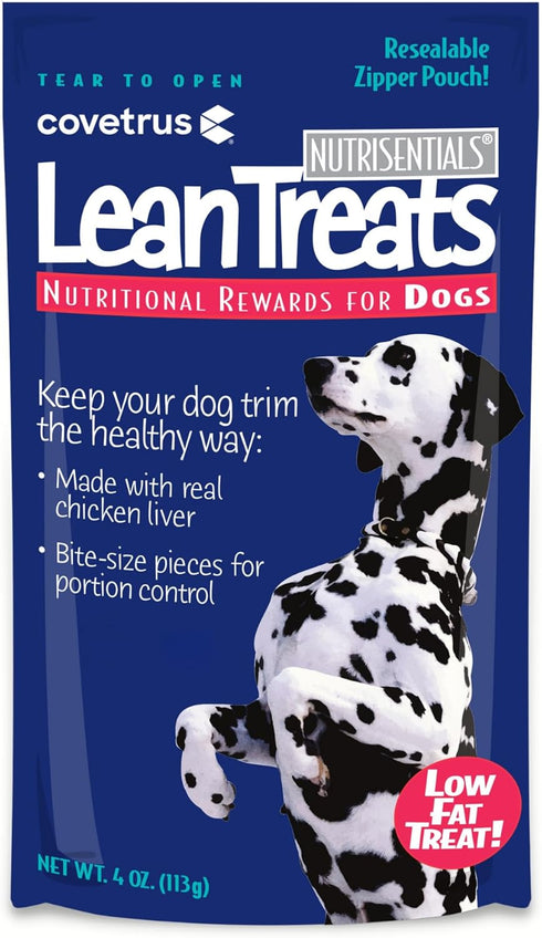 Covetrus Nutrisential Lean Treats for Dogs - Soft Dog Treats for Small, Medium & Large Dogs - Nutritional Low Fat Bite Size K9 Treats - Chicken Fl...