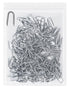 vensovo 200pcs Wire Fence Staple - Steel U-shaped Nail for Wire Mesh, Galvanized Fasteners Nails for Fixing Wooden Fence Chicken Wire Staple...
