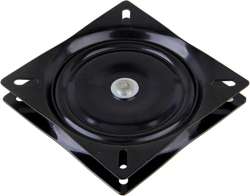 BQLZR 6.1 inch A3 Steel Plate Black Ball Bearing Square Swivel Chair Swivel Turntable for Bar Stool Chair...