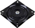 BQLZR 6.1 inch A3 Steel Plate Black Ball Bearing Square Swivel Chair Swivel Turntable for Bar Stool Chair...