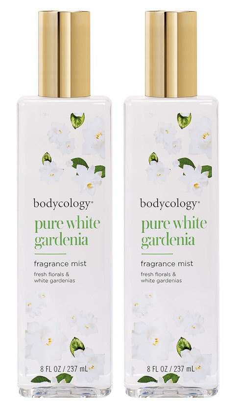 Bodycology Pure White Gardenia 8 fl.oz. Fragrance Mist Spray For Women (Pack of 2) Bodycology...