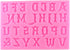 Mujiang Number Chocolate Mould Silicone Letter Mold Candy Making Alphabet Fondant Molds Set of 3...