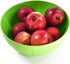 YBM HOME 8-Inch Plastic Serve Mixing Bowl for Everyday Meals - Ideal for Cereal, Snacks, Popcorn, Salad, and Fruits, Microwave Safe, Pink...