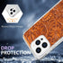 Pure Clear Anti-Scratch Case for iPhone 15 Pro Max Case Print Tooled Prints Brown Leather TPU Phone Case for Men Women Girl boy Funny Living Gift...