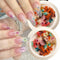 2 Boxes Dried Flower Nail Art Stickers Set Colorful Floral Nail Decals Spring Dry Flower Nail Stickers 3D Real Dried Flowers Nail Designs Stickers...