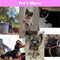 Pink Dog Collar with Bell, 2-Pack Basic & Reflective Cat Collars with Bells for XXS Xs Small Tiny Pet Dogs Female Kitten Girls Animal, Neck 7-12 i...