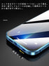 Anti-spy Screen iPhone12Promax case?Lock + Magnetic adsorption Anti-Peeping Metal Frame 360 Full Body Protective Cover Double-Sided Glass Lens Pro...