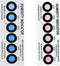 Dry & Dry Premium Humidity Indicator Cards (12 Cards) - 10-60% 6 Spot(Reusable)