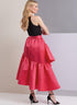 Vogue Misses' Asymmetric Ruffled Skirts Sewing Pattern Packet, Design Code V1957, Sizes 8-10-12-14-16...