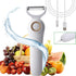 Electric Potato Peeler, Handheld Electric Vegetables and Fruit Peeler 3-in-1 Pro Set, USB Rechargeable Kitchen Gadgets for Apples, Potato, Carrots...