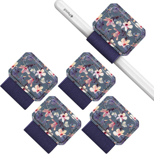 Fintie 4 Pack Pen Loop Holder for Apple Pencil Pro, Apple Pencil (USB-C) & Apple Pencil (1st / 2nd Gen) and Stylus Pens, Elastic Adhesive Leather ...