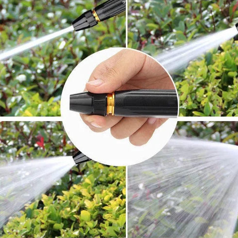 2023 NEW Upgrade Car Washing Water Gun Garden Hose Nozzle Sprayer, Metal High Pressure Leak-proof Water Hose Nozzle with 3 Adjustable Spray Patter...