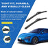 2 Factory Wiper Blades Replacement For 2018 Chevrolet Camaro/2002-2006 Honda CR-V Original Equipment Windshield Wiper Blades Set 21"+20" (Set of 2...