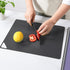 Plastic Cutting Boards for Kitchen, WK Flexible Cutting Board Mats Set of 5, Nonslip Cutting Board for Meat, Thin Cutting Sheets with Hole, Dishwa...
