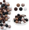 David accessories Silicone Beads 15mm Silicone Beads Bulk Round Silicone Beads for Keychain Pens Lanyards Bracelet Making DIY Craft 50Pcs (C)...