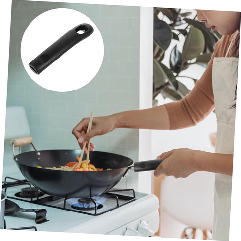 Ciieeo kitchen utensils pots and pans Bakelite Pot Handle milk pot Anti-scald Pot Grip Replacement Cookware Accessories handle plate repair pan co...