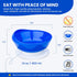 2Pack Spill Proof Scoop Bowl with Non-Skid Suction Base, Adaptive Self-Feeding Dinnerware for Elderly and Disabled...