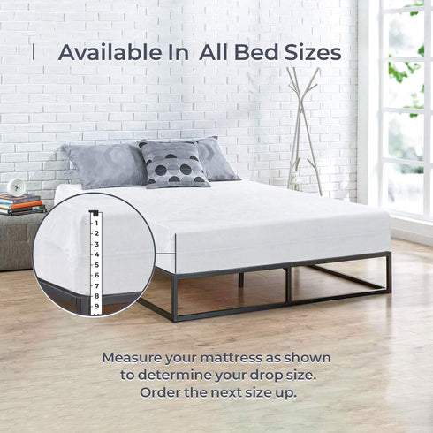BLISSFORD Plastic Mattress Protector Zippered Cot Size, Waterproof Vinyl Mattress Cover, Heavy Duty Noiseless Mattress Encasement...