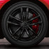 Skino 4 x 60mm Universal Black Car Rims Wheel Center Hub Caps C 0...